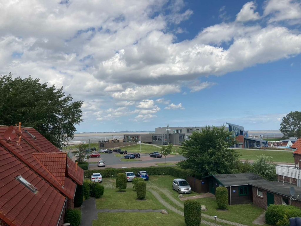 Blick vom Balkon