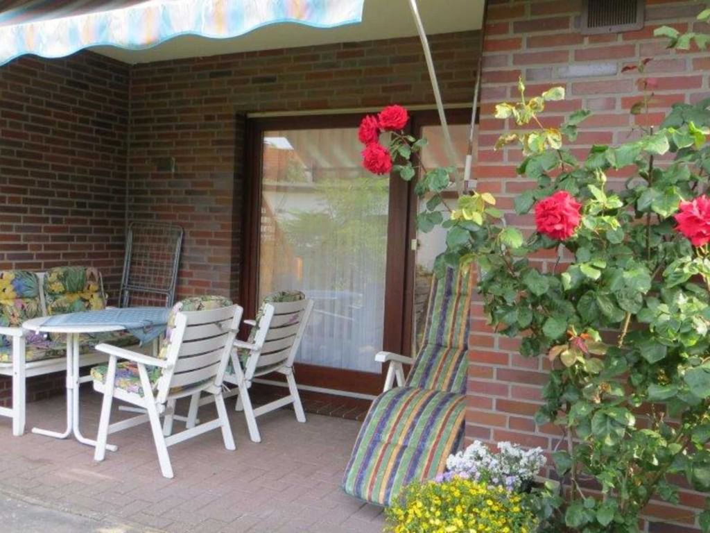 Terrasse im Sommer