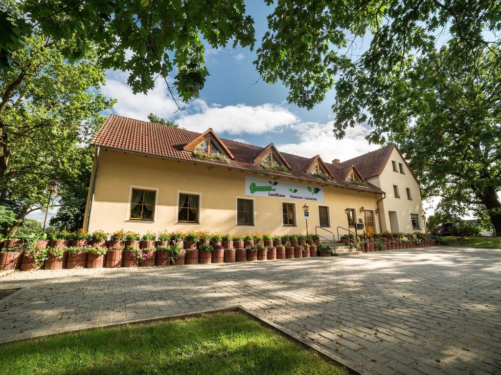 Die Zufahrt zu Gruners Landhaus