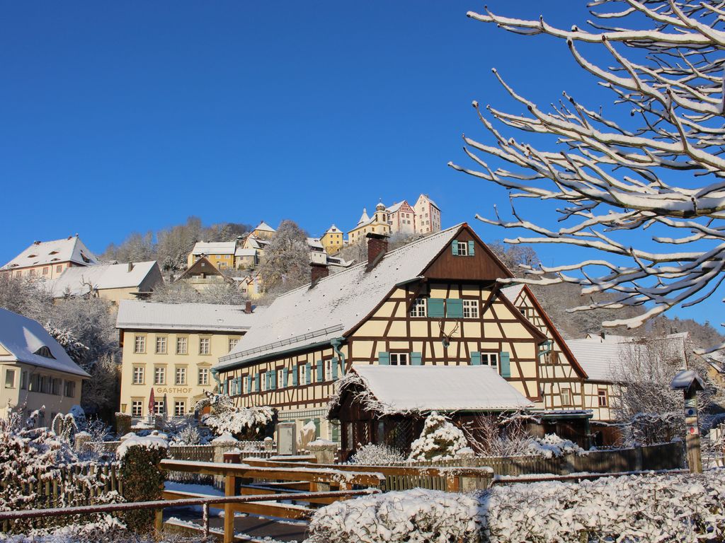Färberhaus im Winter