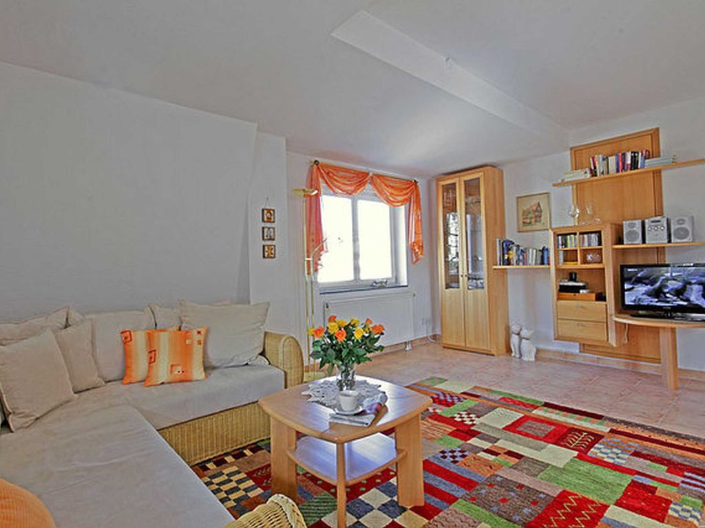 Wohnzimmer mit Schlafcouch