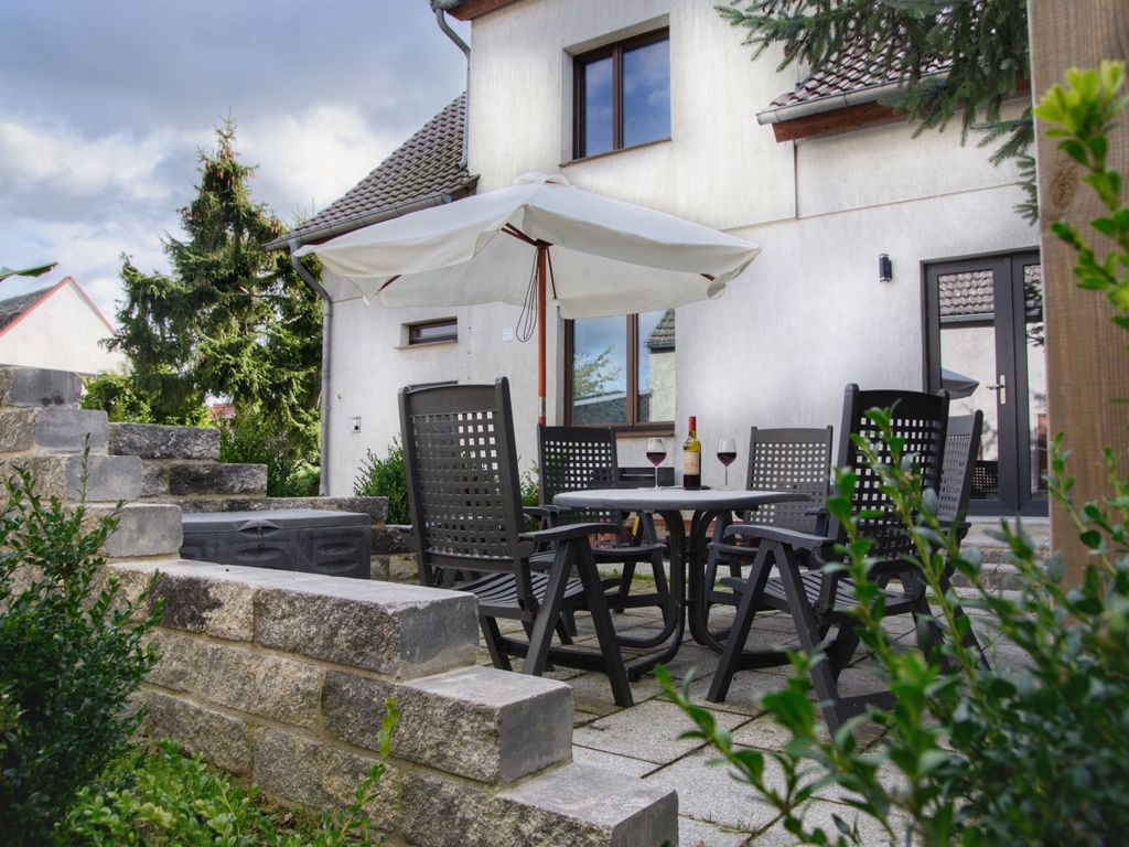 Haff-Ostseeferienhausapartment Erdgeschoß