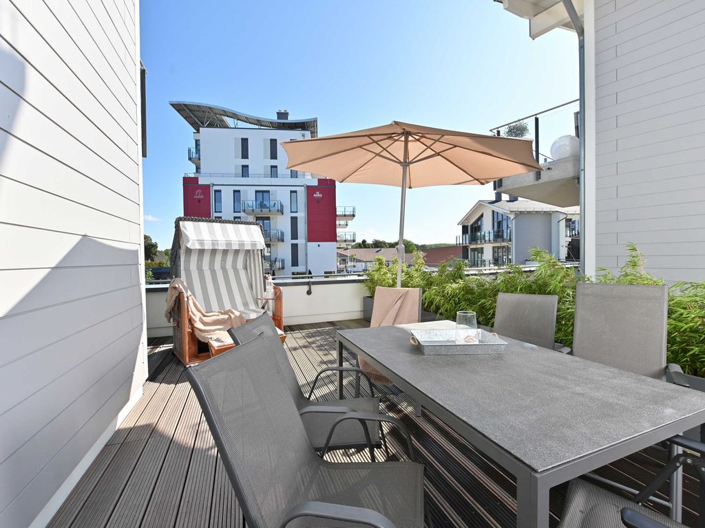 riesige Dachterrasse