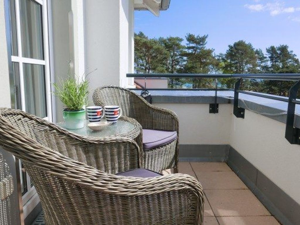 Balkon mit Meerblick