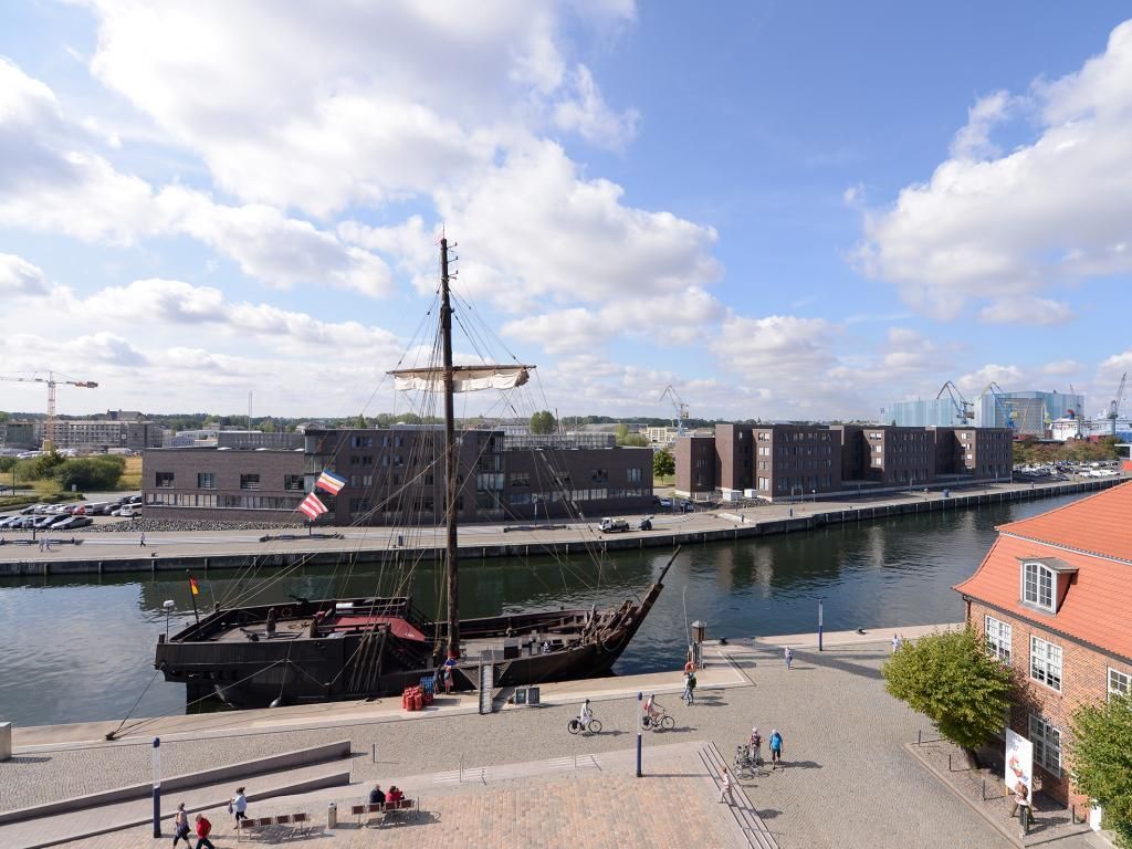 Ohlerich Speicher App. 25 - Blick aus dem Appartement auf den alten Hafen