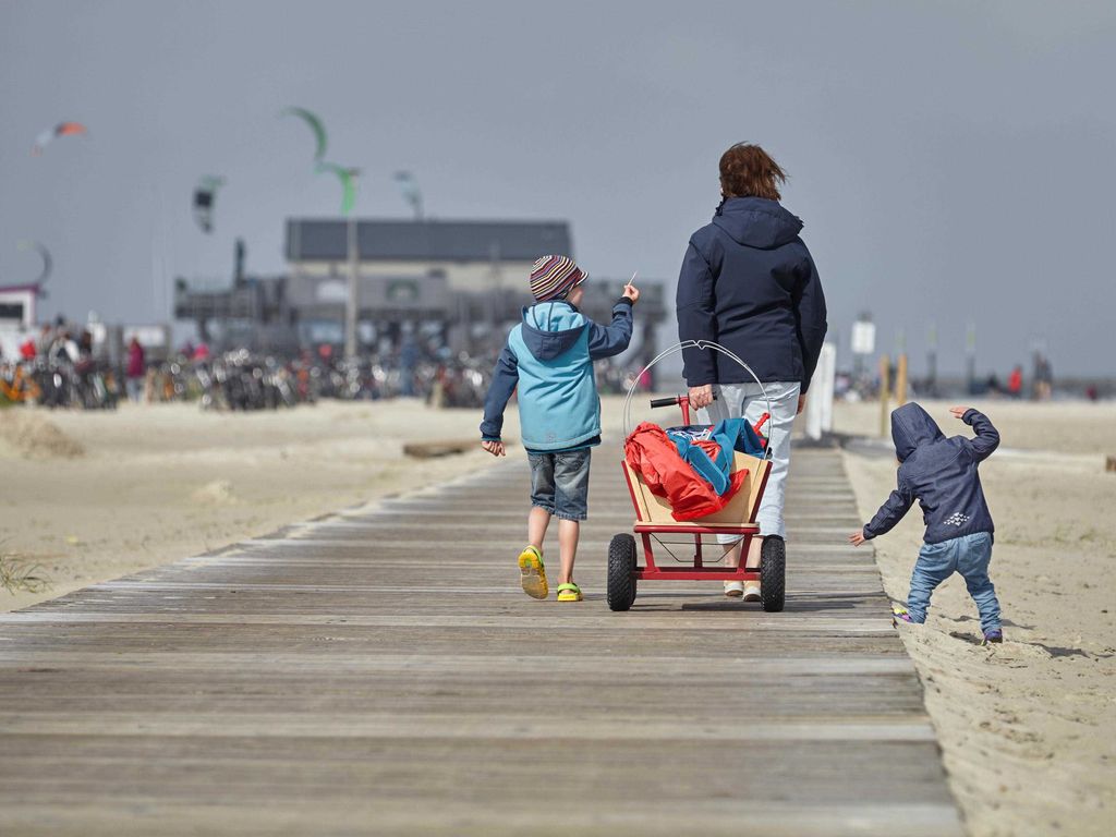 Der Strand Ideal für Kinder