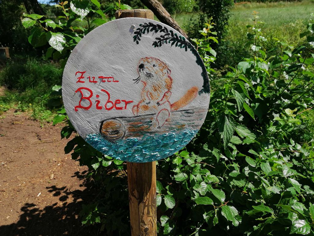 Willkommens-Schild