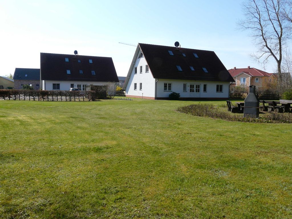 Blick vom Garten aus.