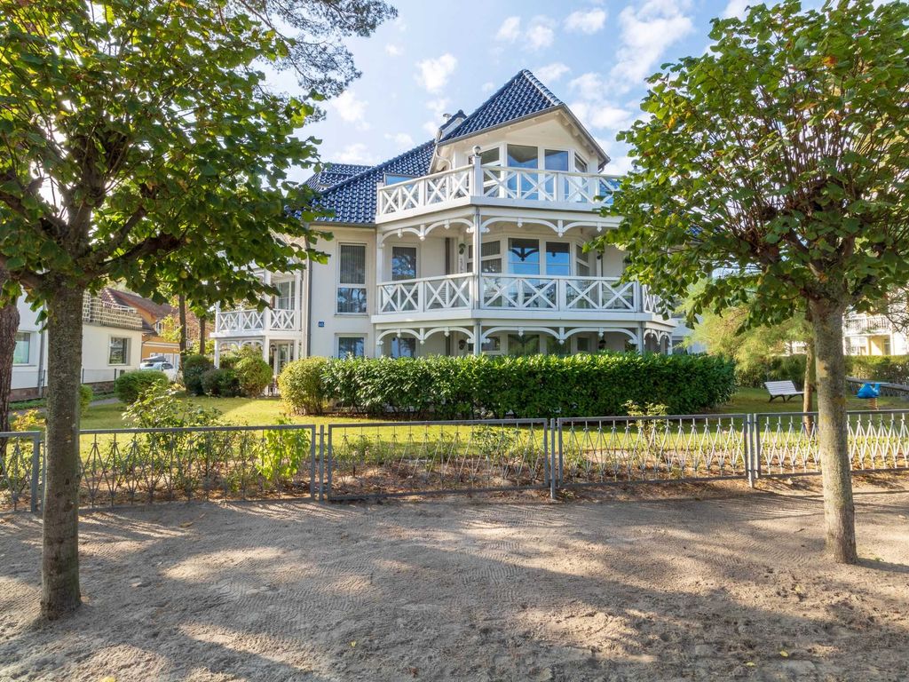 Apartmenthaus Strelasund, dierekte Strandlage an der Strandpromenade