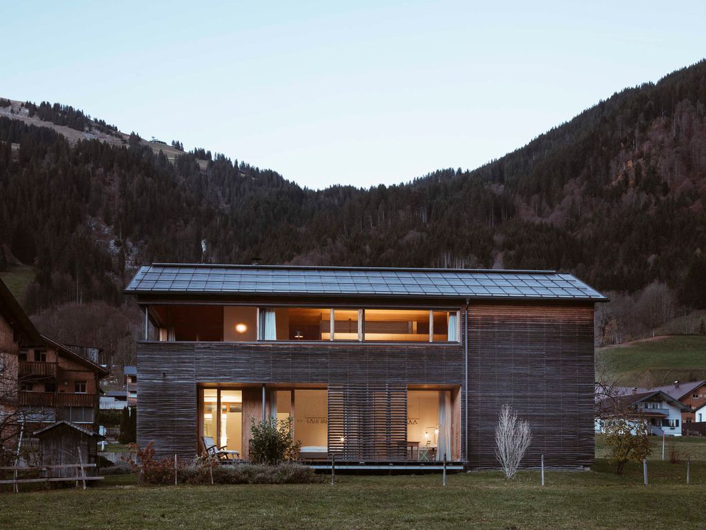 Südseite des Hauses