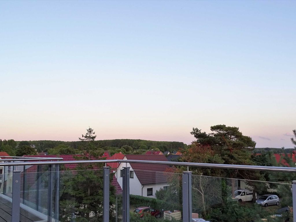 Blick vom Balkon