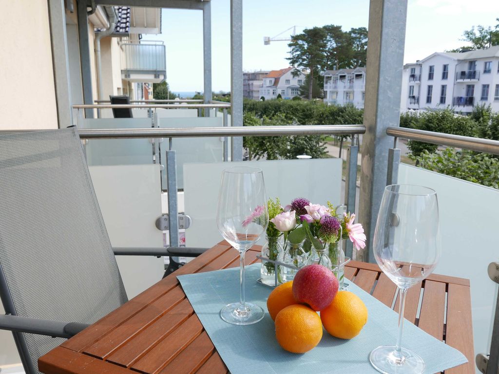 Ausblick vom Balkon