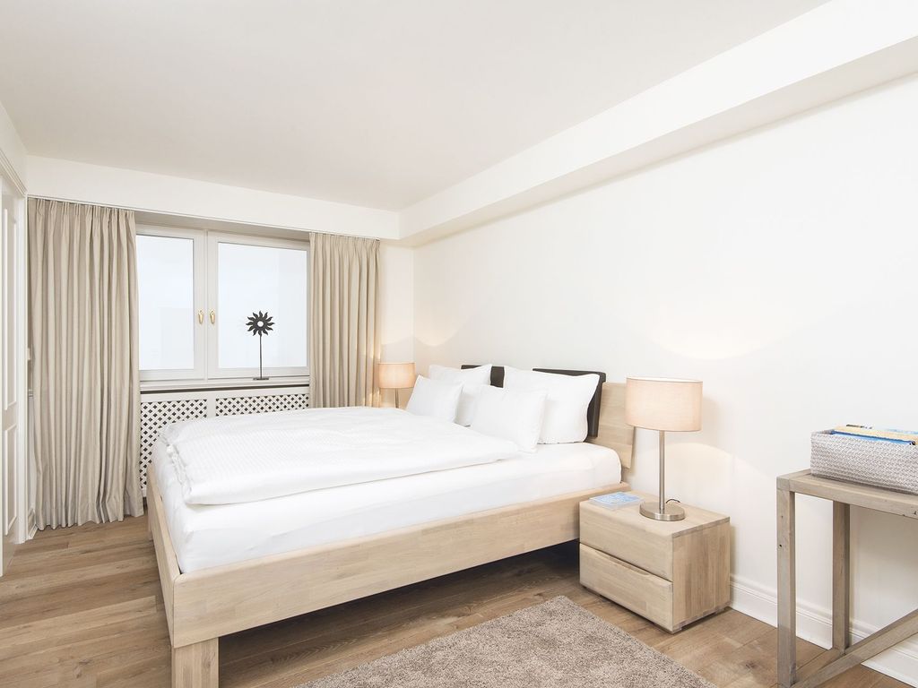 Elegant eingerichtetes Doppelschlafzimmer