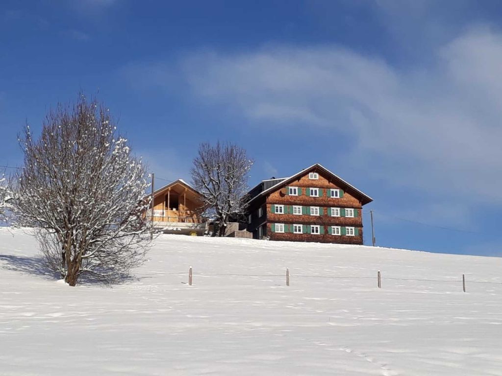Der Wiesenhof Rusch im Winter