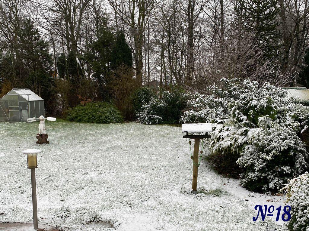 Ferienwohnung Gerhards - Garten im Winter
