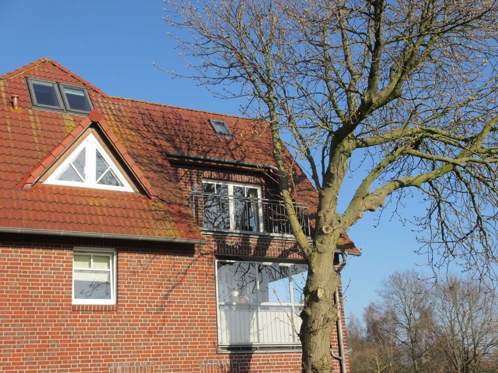 Loggia mit Meerblick und Dachgaube / Schlafzimmer