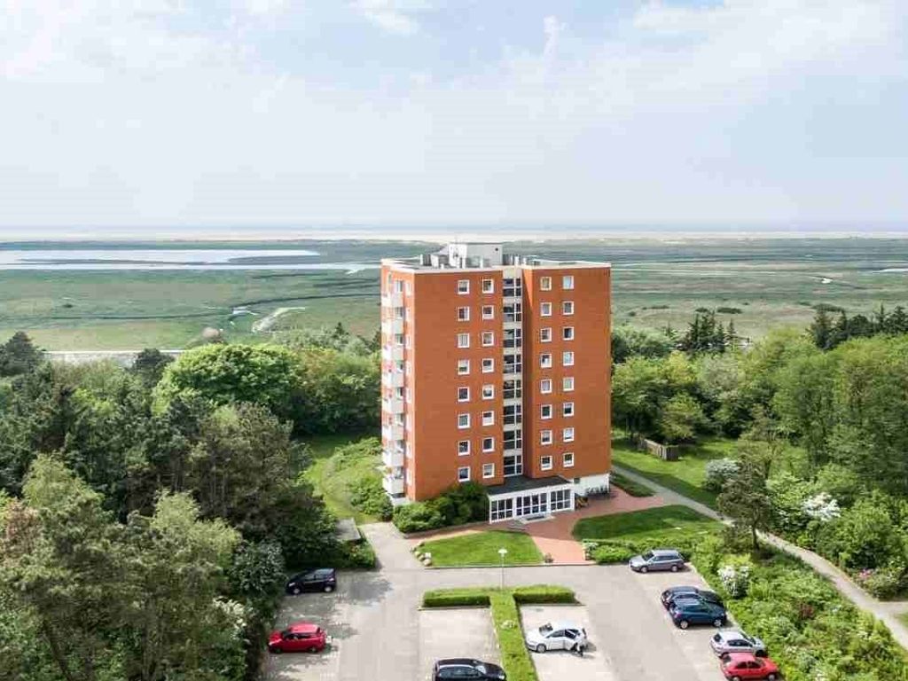 Aussenansicht mit Meerespanorama Haus Fritz-Wischer-Straße 5, St. Peter-Bad