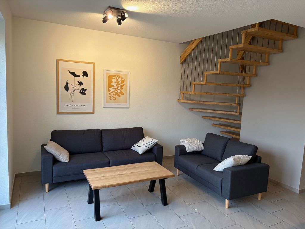 Couchgarnitur im Wohnzimmer