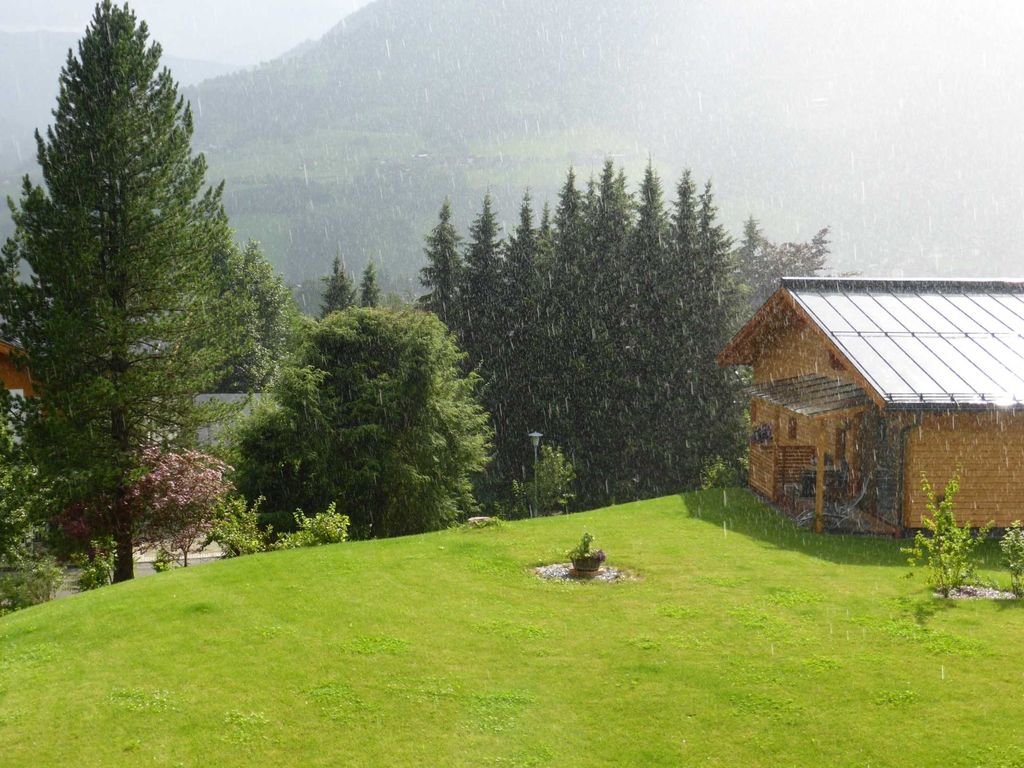 Blick auf die Terrasse