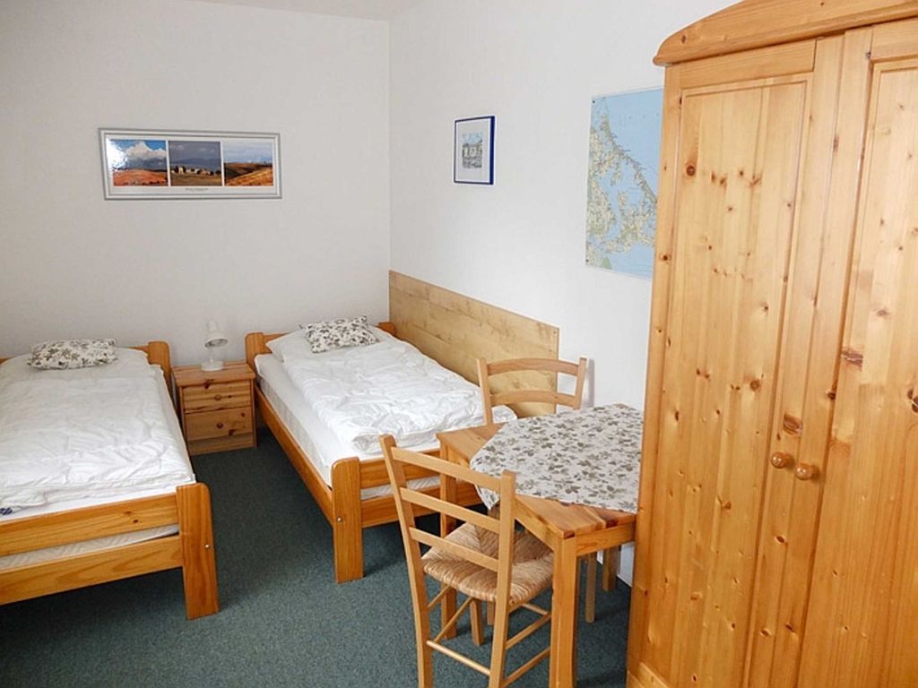 Zweites Schlafzimmer mit 2 Einzelbetten
