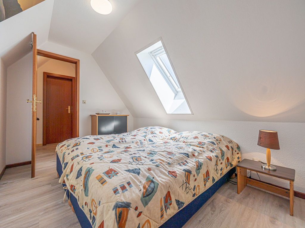 Schlafraum 2 mit Doppelbett im OG
