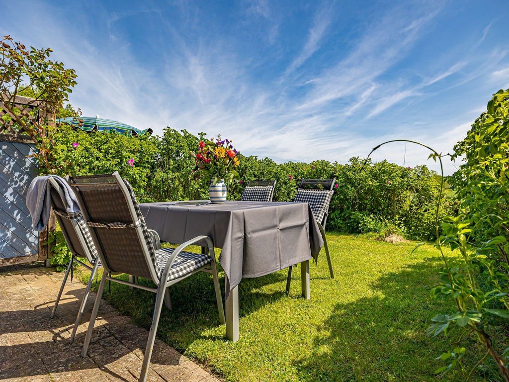 Ihre Terrasse zur Ferienwohnung Kormoran