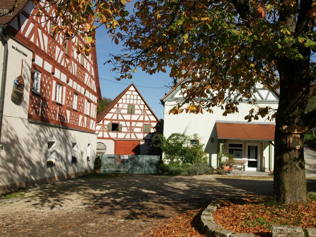 Hofansicht Ferienwohnung Brehmer-Knauer