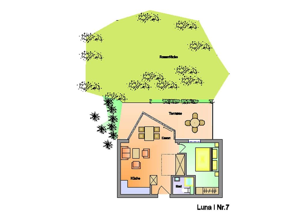 Grundriss
Luna I Whg. 7