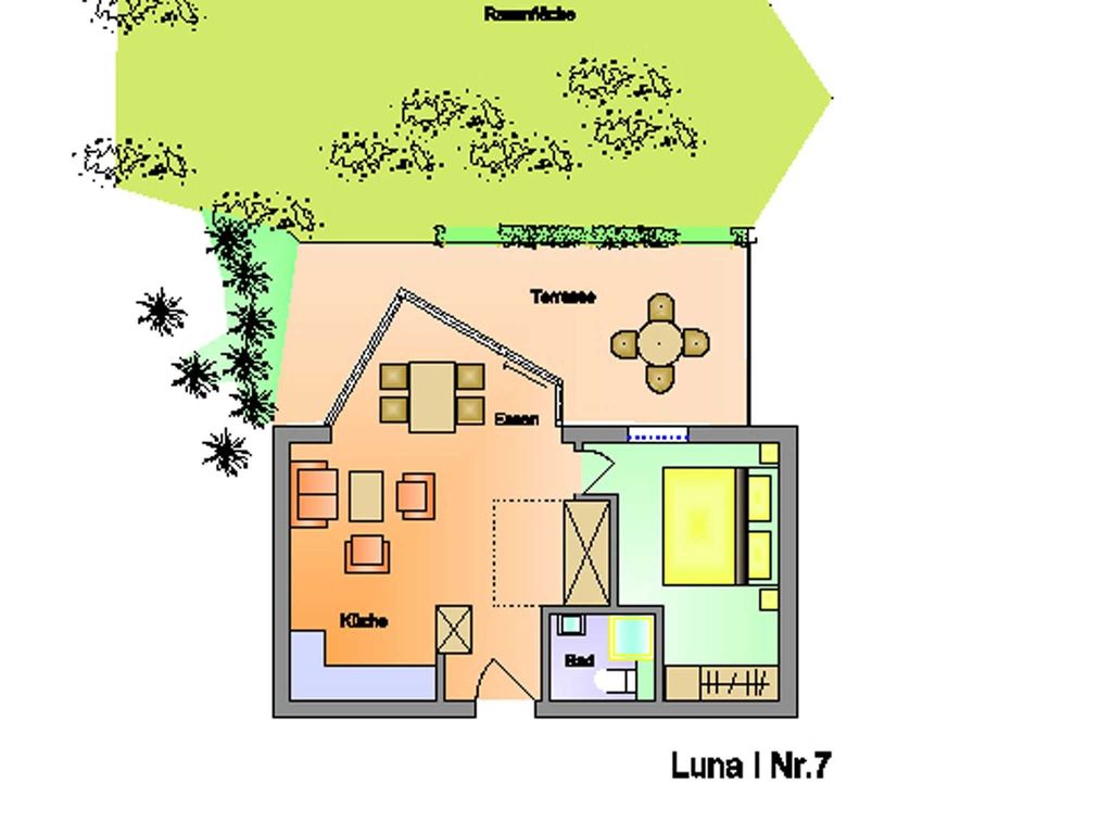 Grundriss
Luna I Whg.3