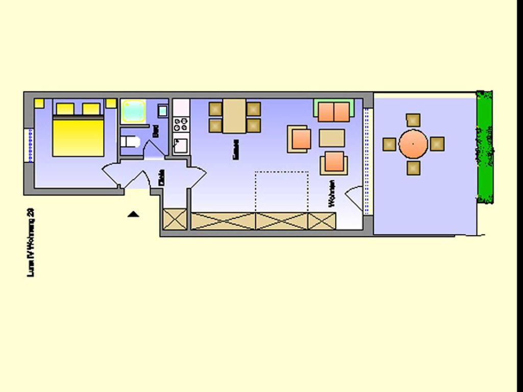 Grundriss 
Haus Luna IV, Whg. 29