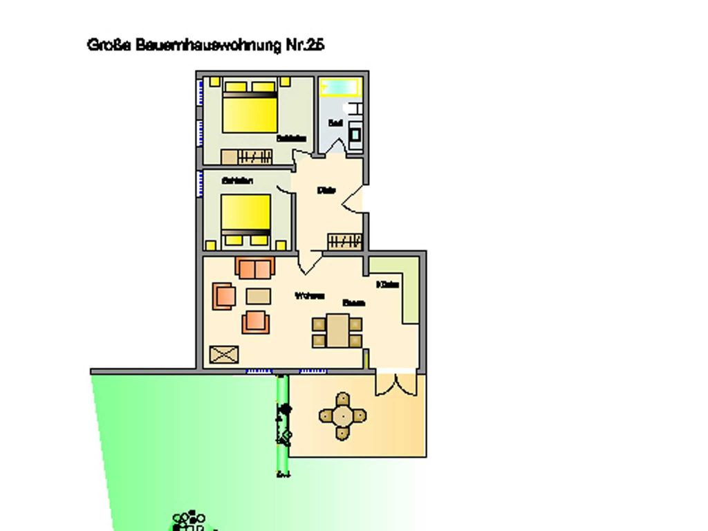 Grundriss Whg. 25